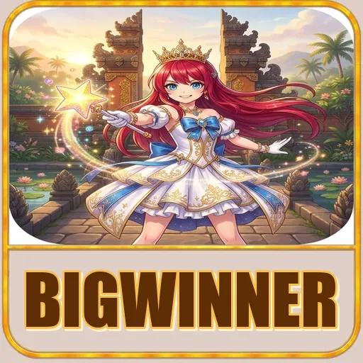 Beranda aplikasi bigwinner setelah terbuka